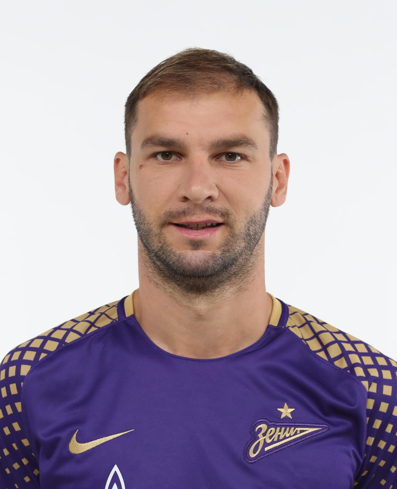 Фотосессия футболистов и тренеров основного состава ФК «Зенит» сезона 2017/2018