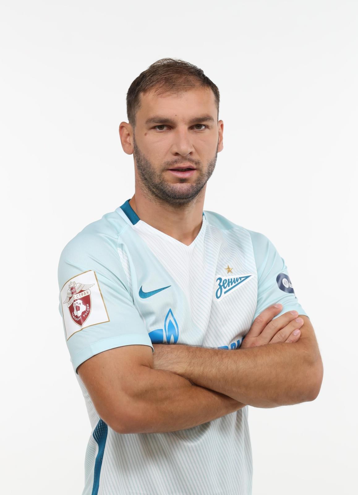 Фотосессия футболистов и тренеров основного состава ФК «Зенит» сезона 2017/2018