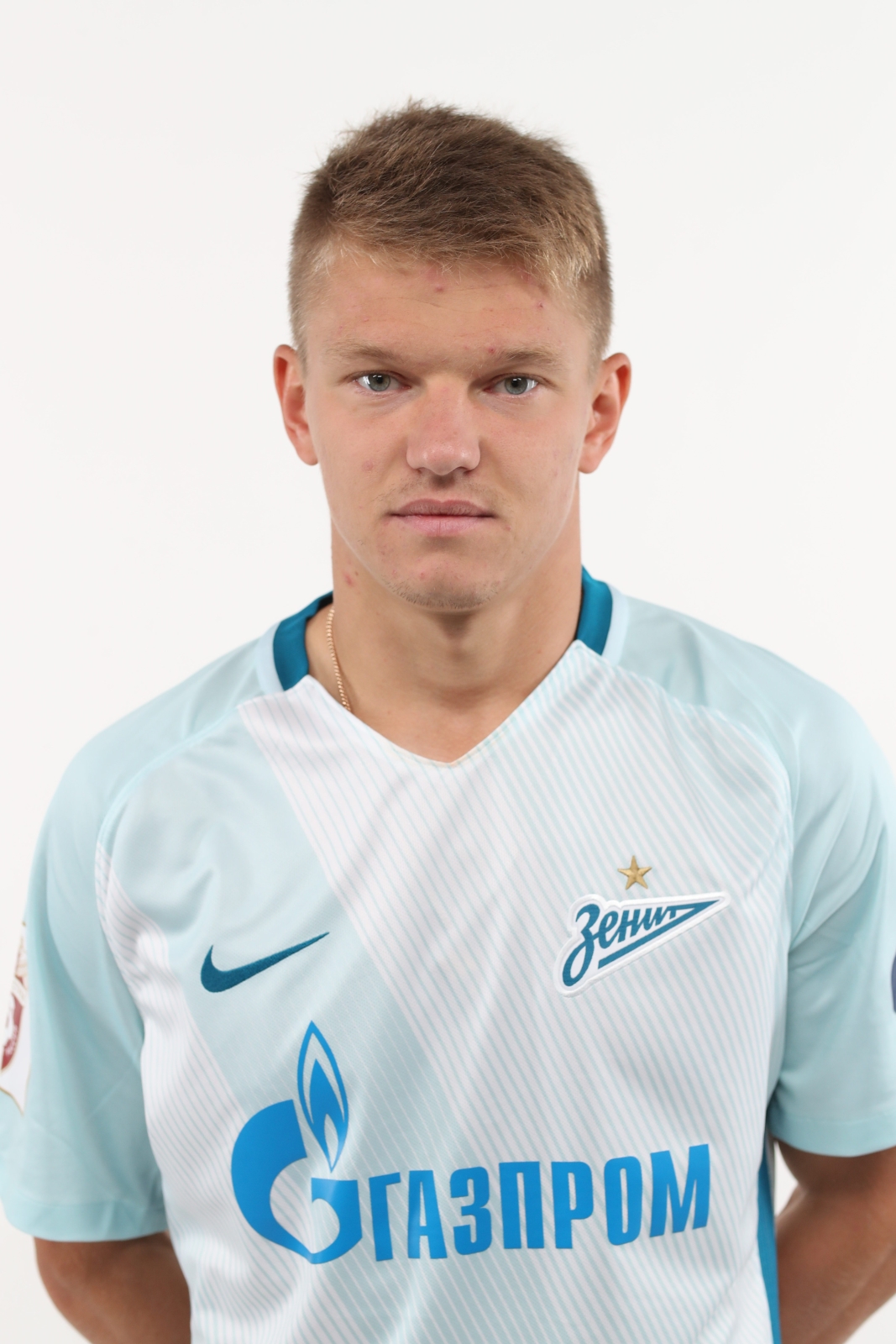 Фотосессия футболистов и тренеров основного состава ФК «Зенит» сезона 2017/2018