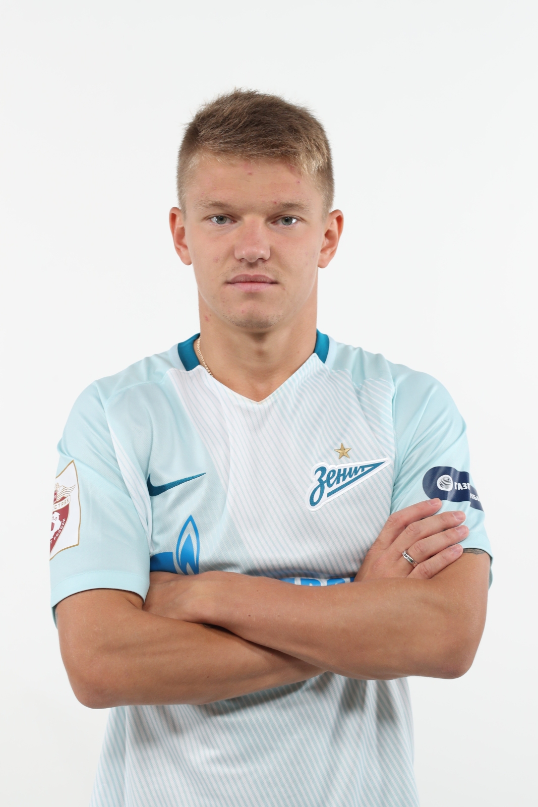 Фотосессия футболистов и тренеров основного состава ФК «Зенит» сезона 2017/2018