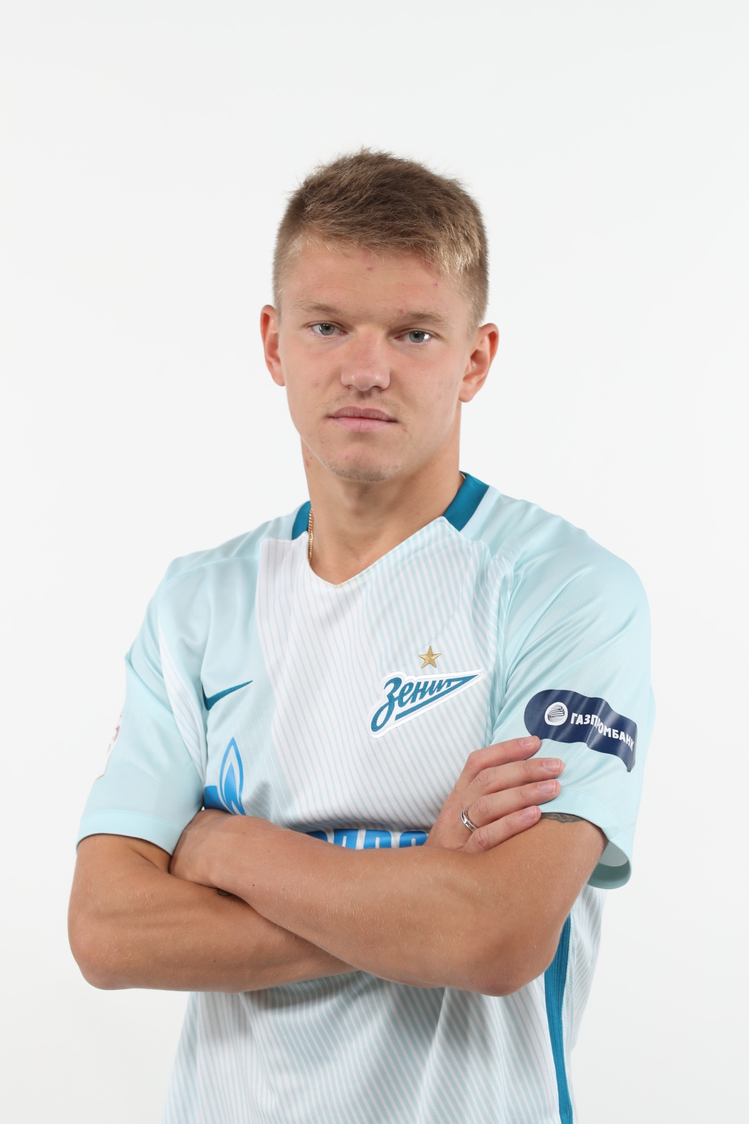 Фотосессия футболистов и тренеров основного состава ФК «Зенит» сезона 2017/2018