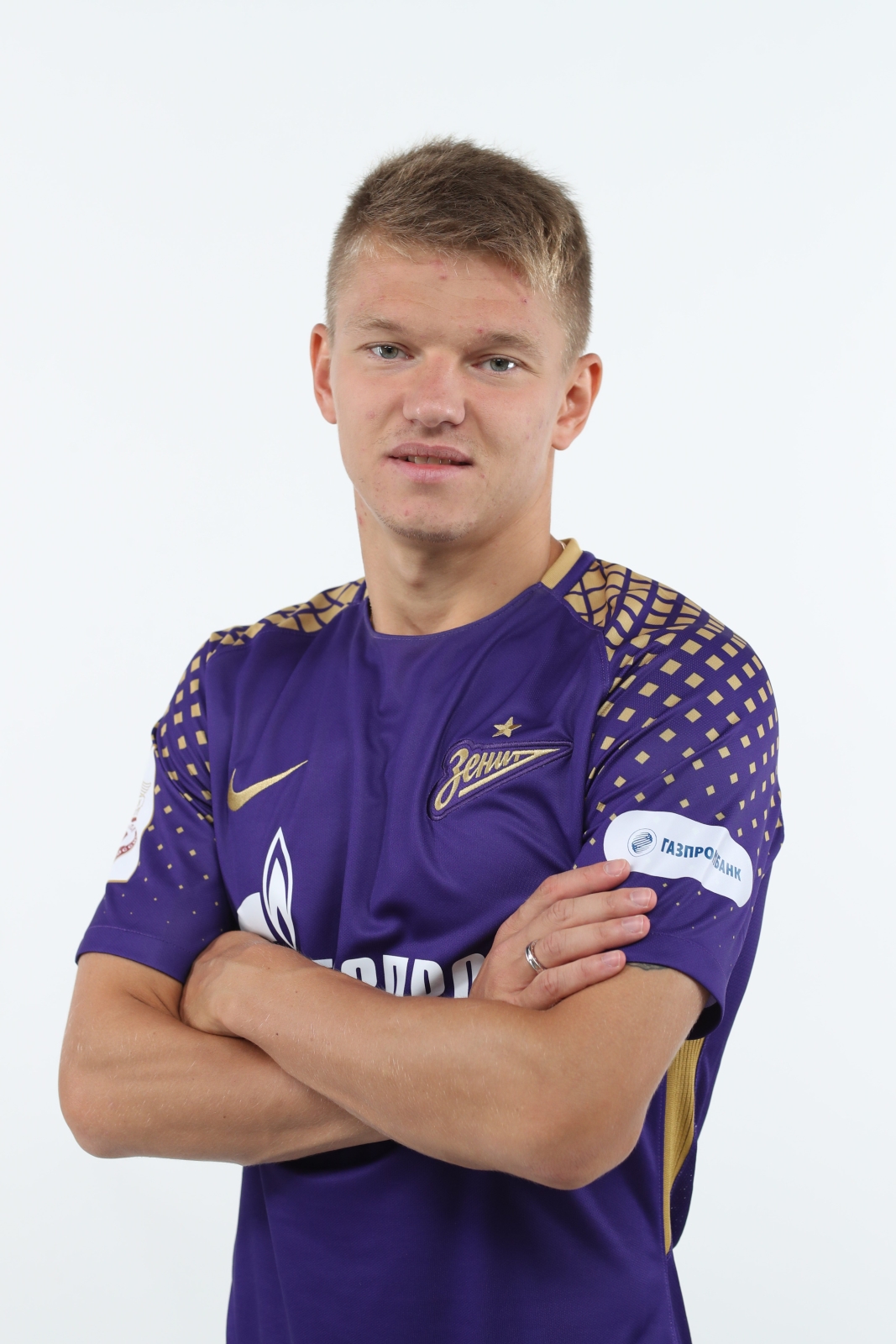 Фотосессия футболистов и тренеров основного состава ФК «Зенит» сезона 2017/2018