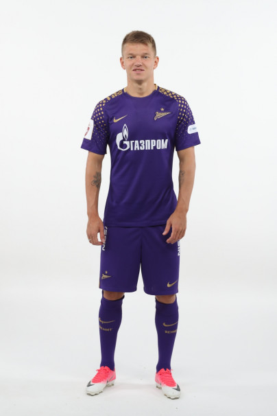 Фотосессия футболистов и тренеров основного состава ФК «Зенит» сезона 2017/2018