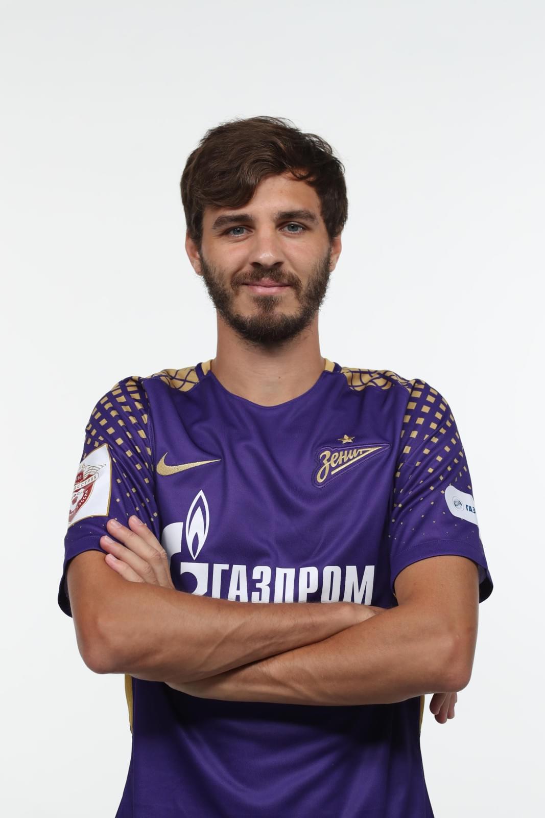 Фотосессия футболистов и тренеров основного состава ФК «Зенит» сезона 2017/2018