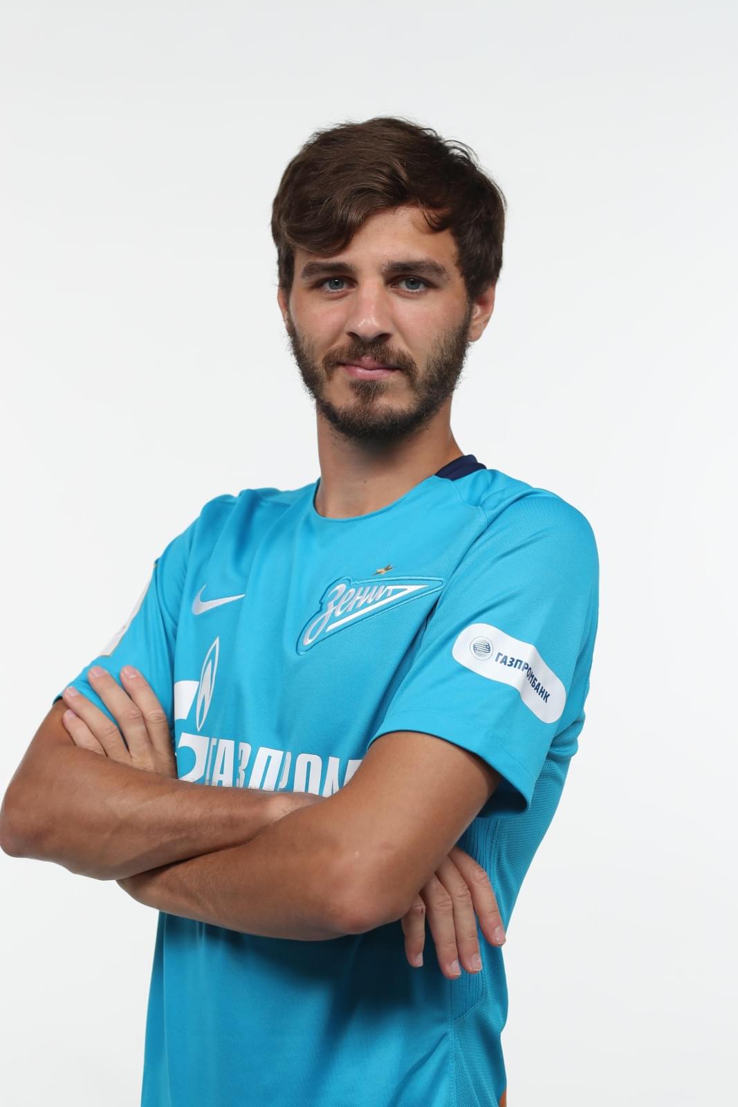 Фотосессия футболистов и тренеров основного состава ФК «Зенит» сезона 2017/2018