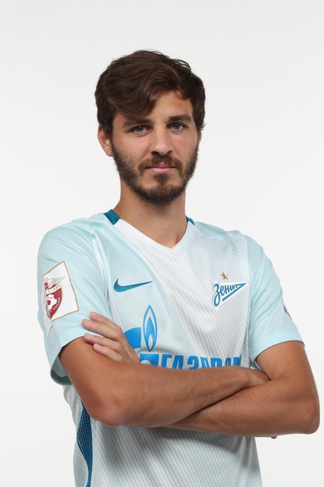 Фотосессия футболистов и тренеров основного состава ФК «Зенит» сезона 2017/2018