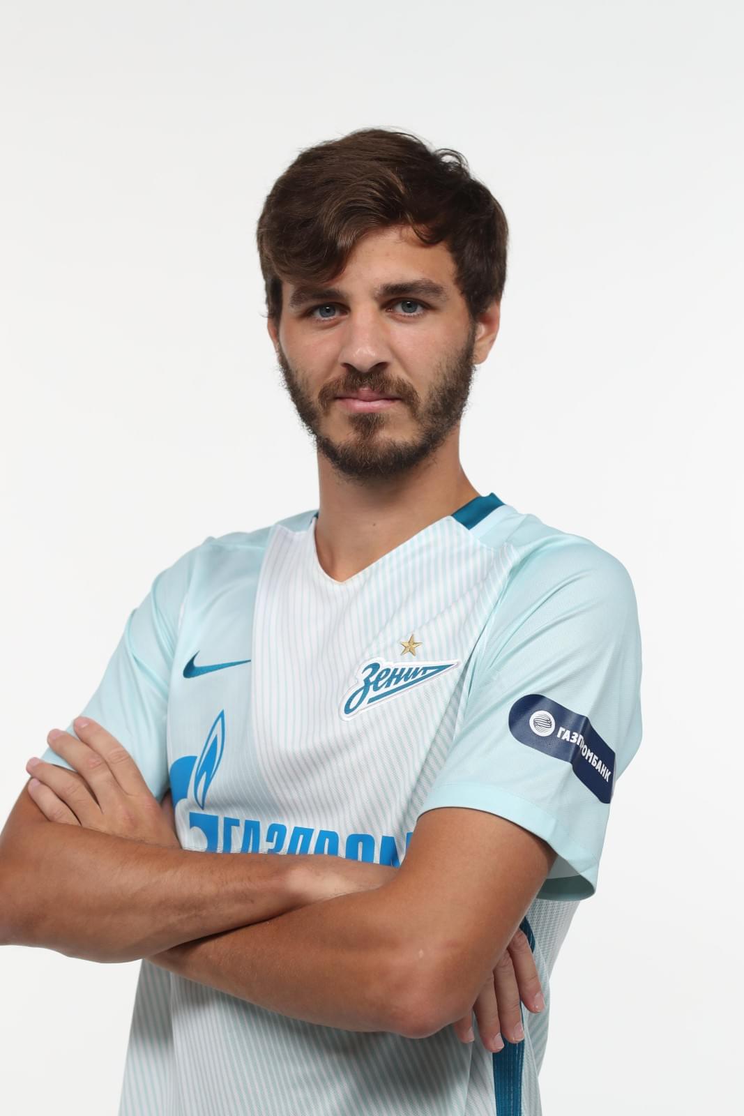 Фотосессия футболистов и тренеров основного состава ФК «Зенит» сезона 2017/2018