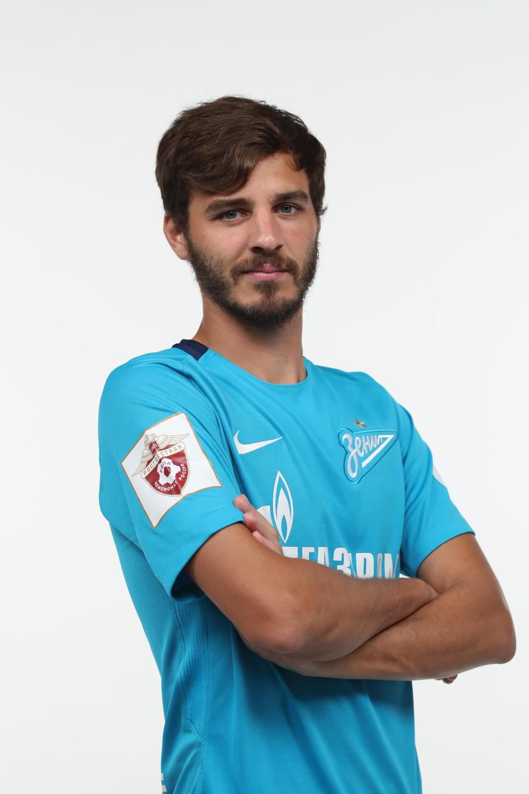 Фотосессия футболистов и тренеров основного состава ФК «Зенит» сезона 2017/2018