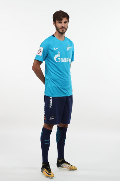 Фотосессия футболистов и тренеров основного состава ФК «Зенит» сезона 2017/2018