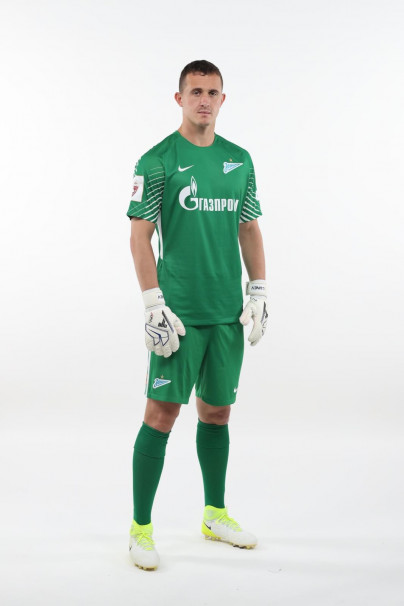 Фотосессия футболистов и тренеров основного состава ФК «Зенит» сезона 2017/2018