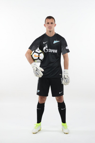 Фотосессия футболистов и тренеров основного состава ФК «Зенит» сезона 2017/2018