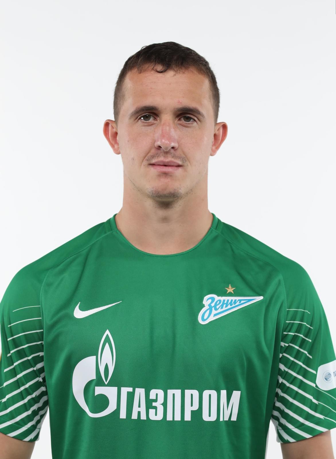 Фотосессия футболистов и тренеров основного состава ФК «Зенит» сезона 2017/2018