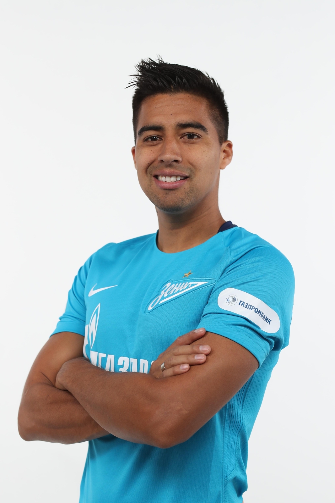 Фотосессия футболистов и тренеров основного состава ФК «Зенит» сезона 2017/2018