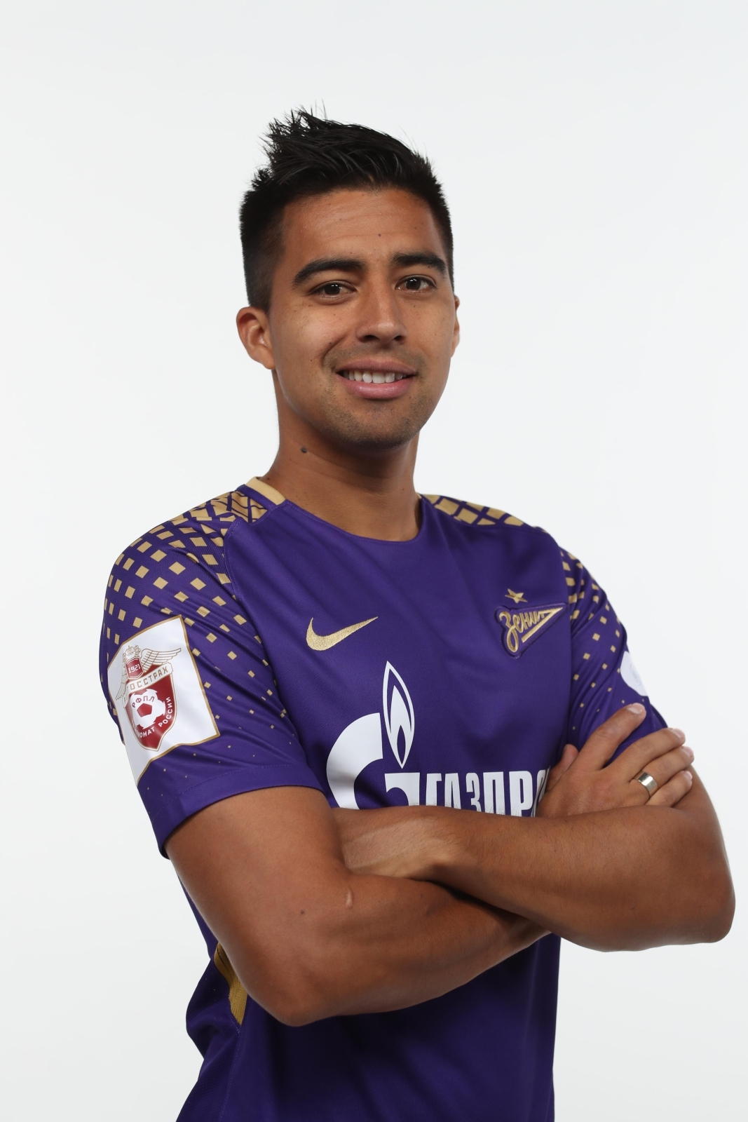 Фотосессия футболистов и тренеров основного состава ФК «Зенит» сезона 2017/2018