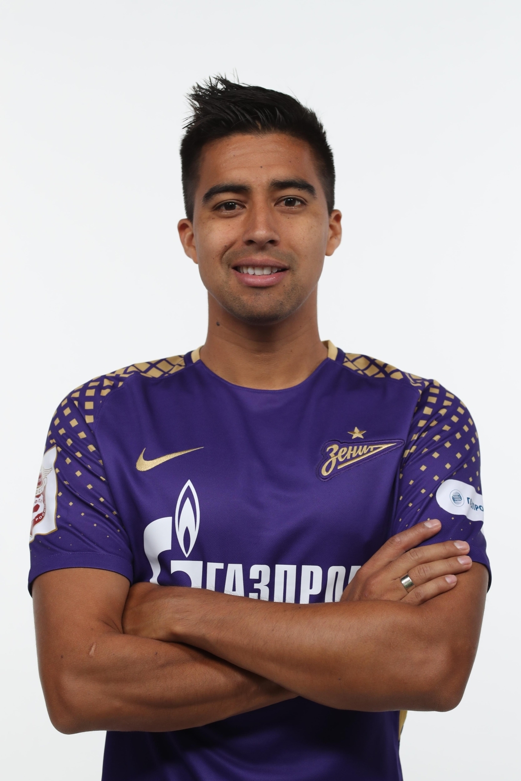 Фотосессия футболистов и тренеров основного состава ФК «Зенит» сезона 2017/2018