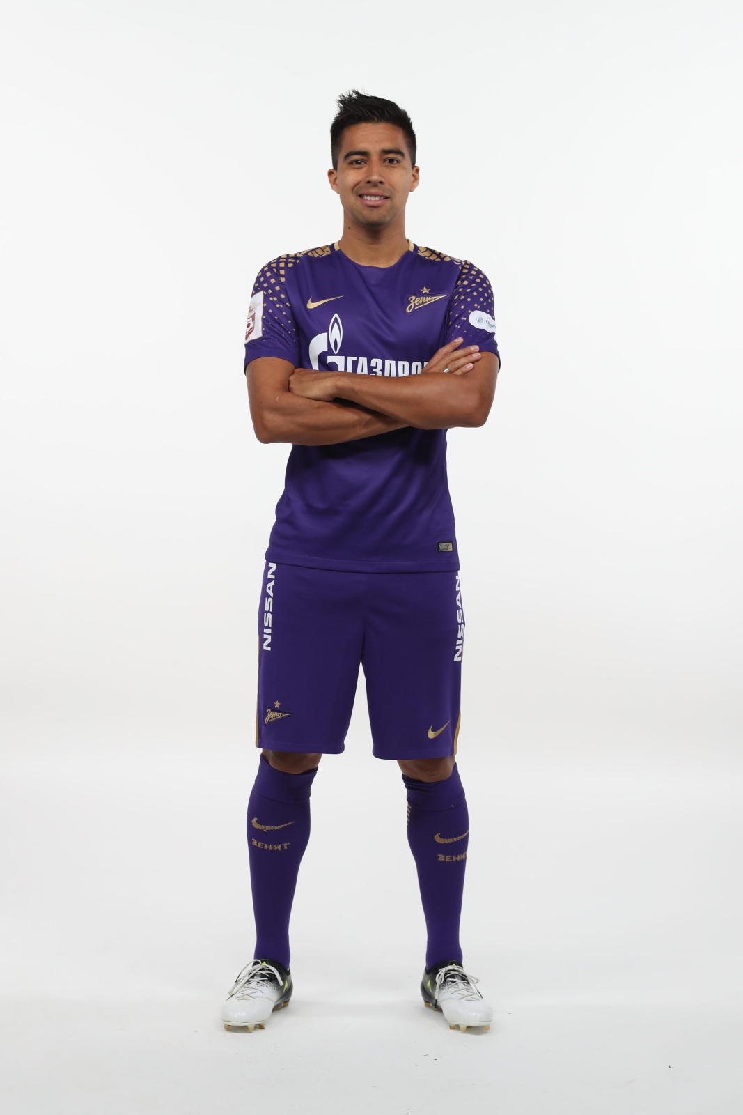 Фотосессия футболистов и тренеров основного состава ФК «Зенит» сезона 2017/2018