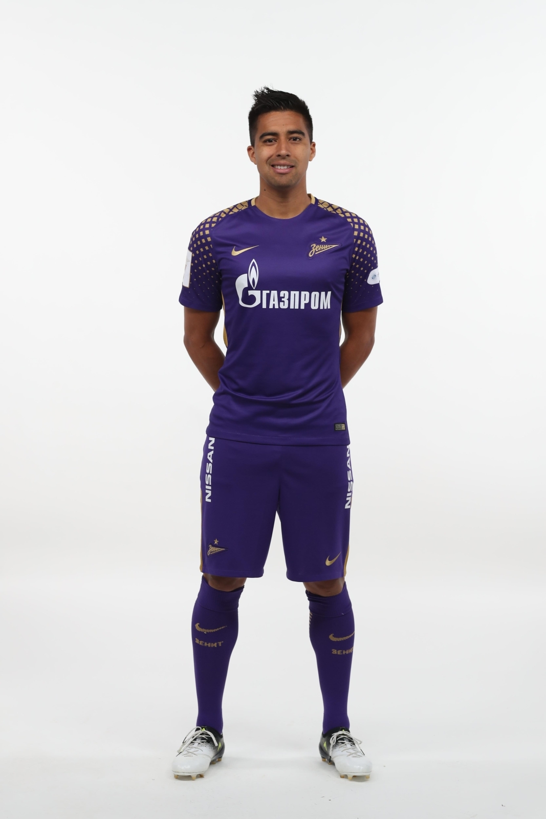 Фотосессия футболистов и тренеров основного состава ФК «Зенит» сезона 2017/2018