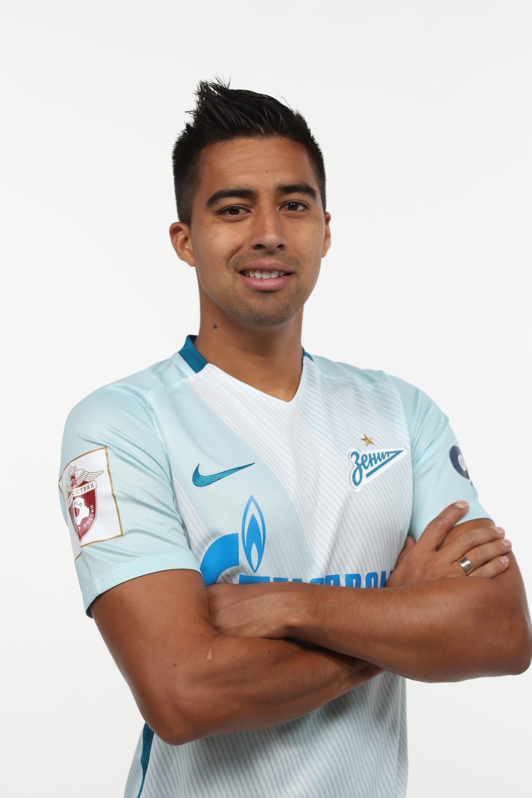 Фотосессия футболистов и тренеров основного состава ФК «Зенит» сезона 2017/2018