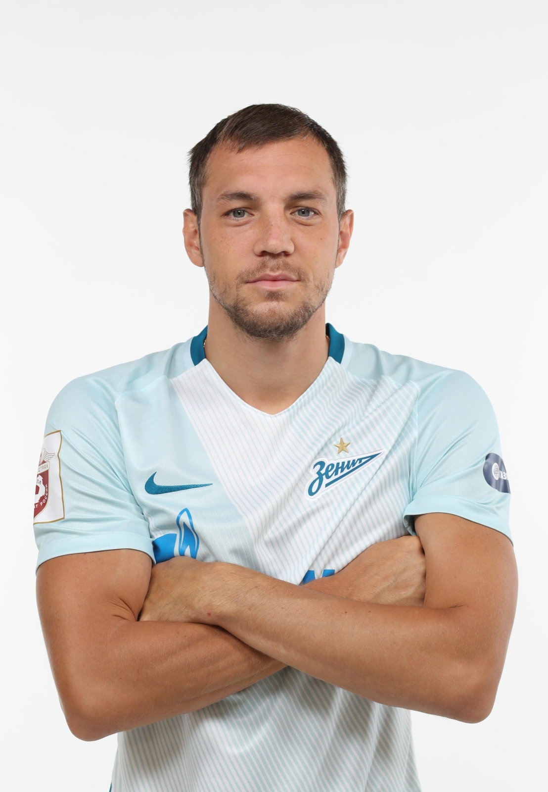 Фотосессия футболистов и тренеров основного состава ФК «Зенит» сезона 2017/2018