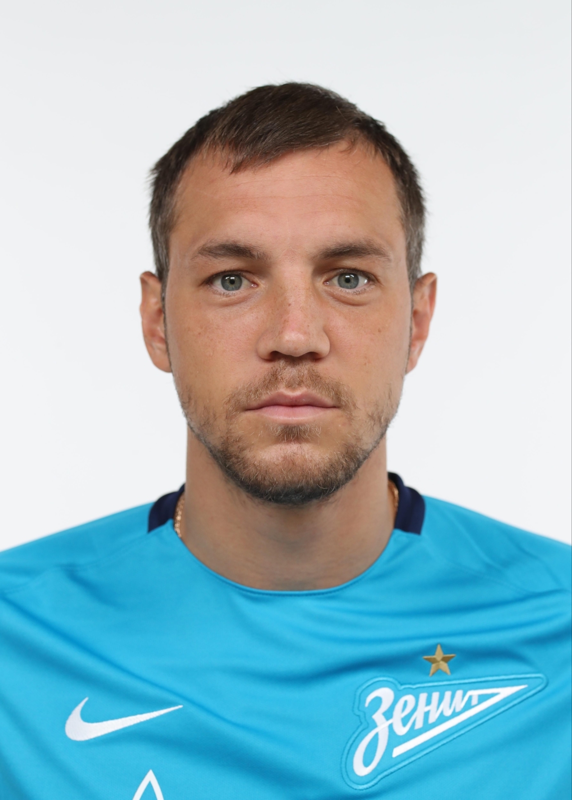 Фотосессия футболистов и тренеров основного состава ФК «Зенит» сезона 2017/2018