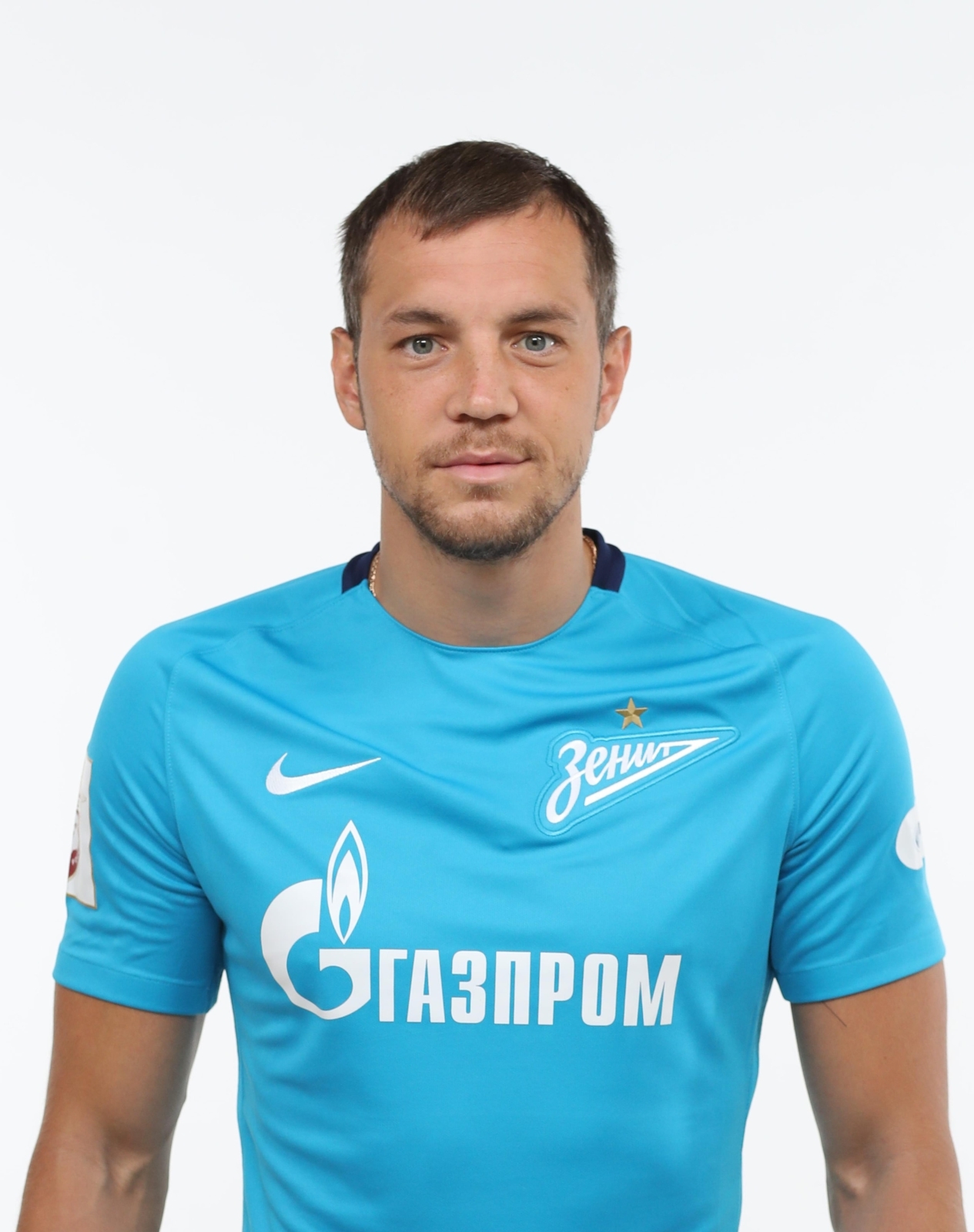 Фотосессия футболистов и тренеров основного состава ФК «Зенит» сезона 2017/2018