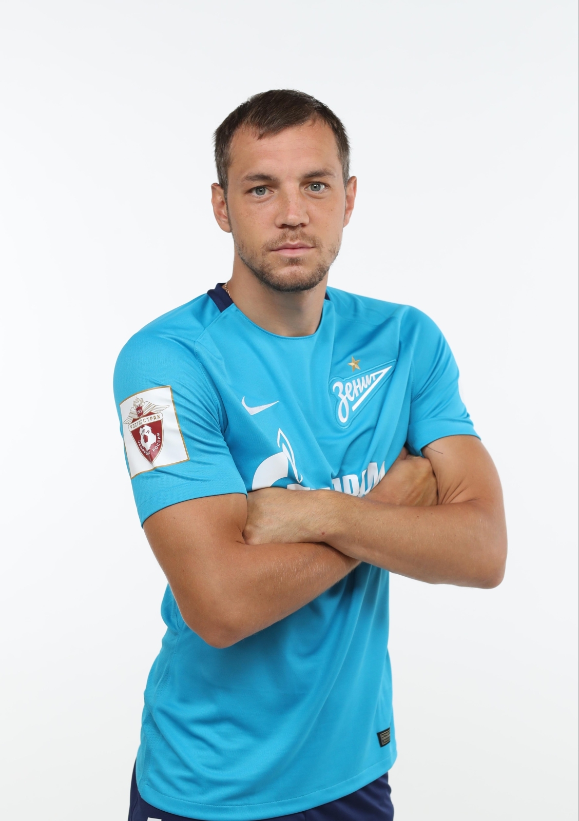 Фотосессия футболистов и тренеров основного состава ФК «Зенит» сезона 2017/2018