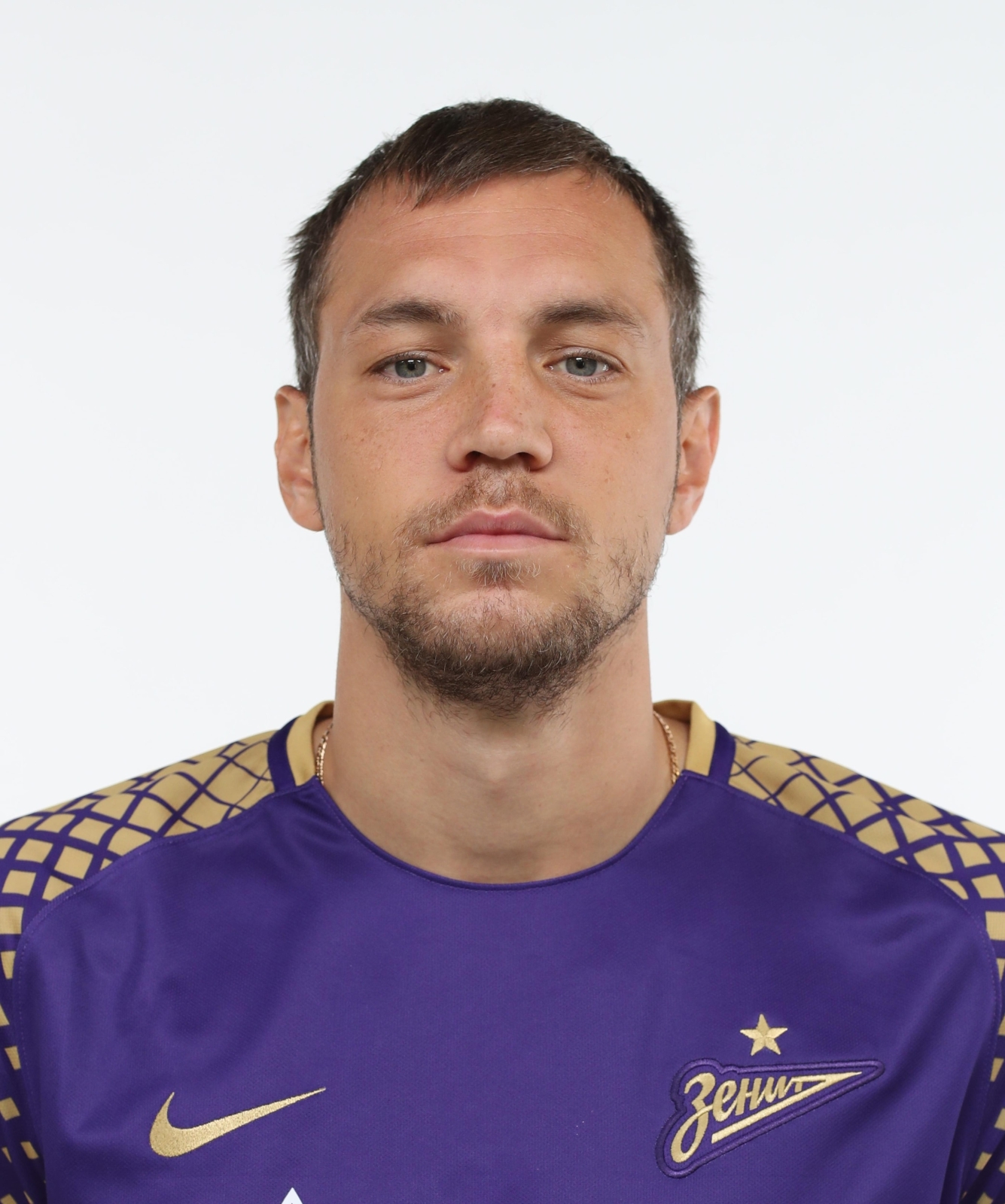 Фотосессия футболистов и тренеров основного состава ФК «Зенит» сезона 2017/2018