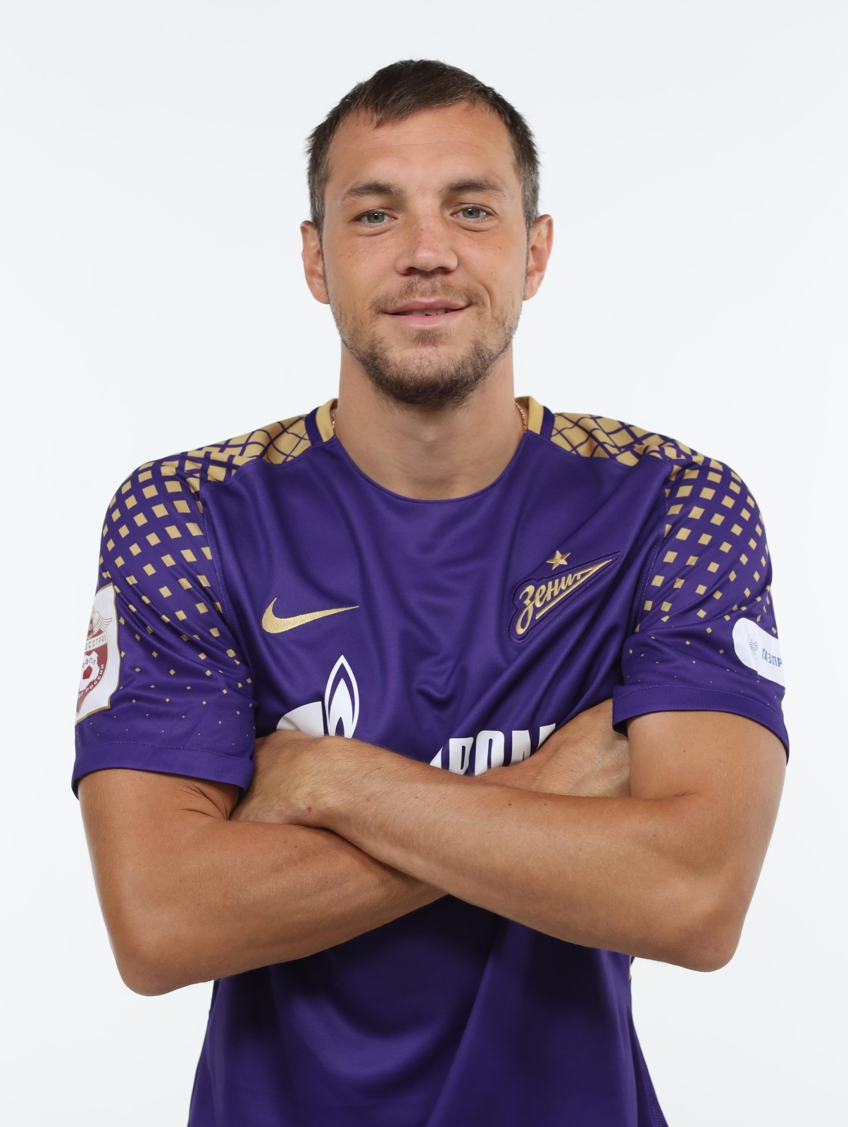 Фотосессия футболистов и тренеров основного состава ФК «Зенит» сезона 2017/2018