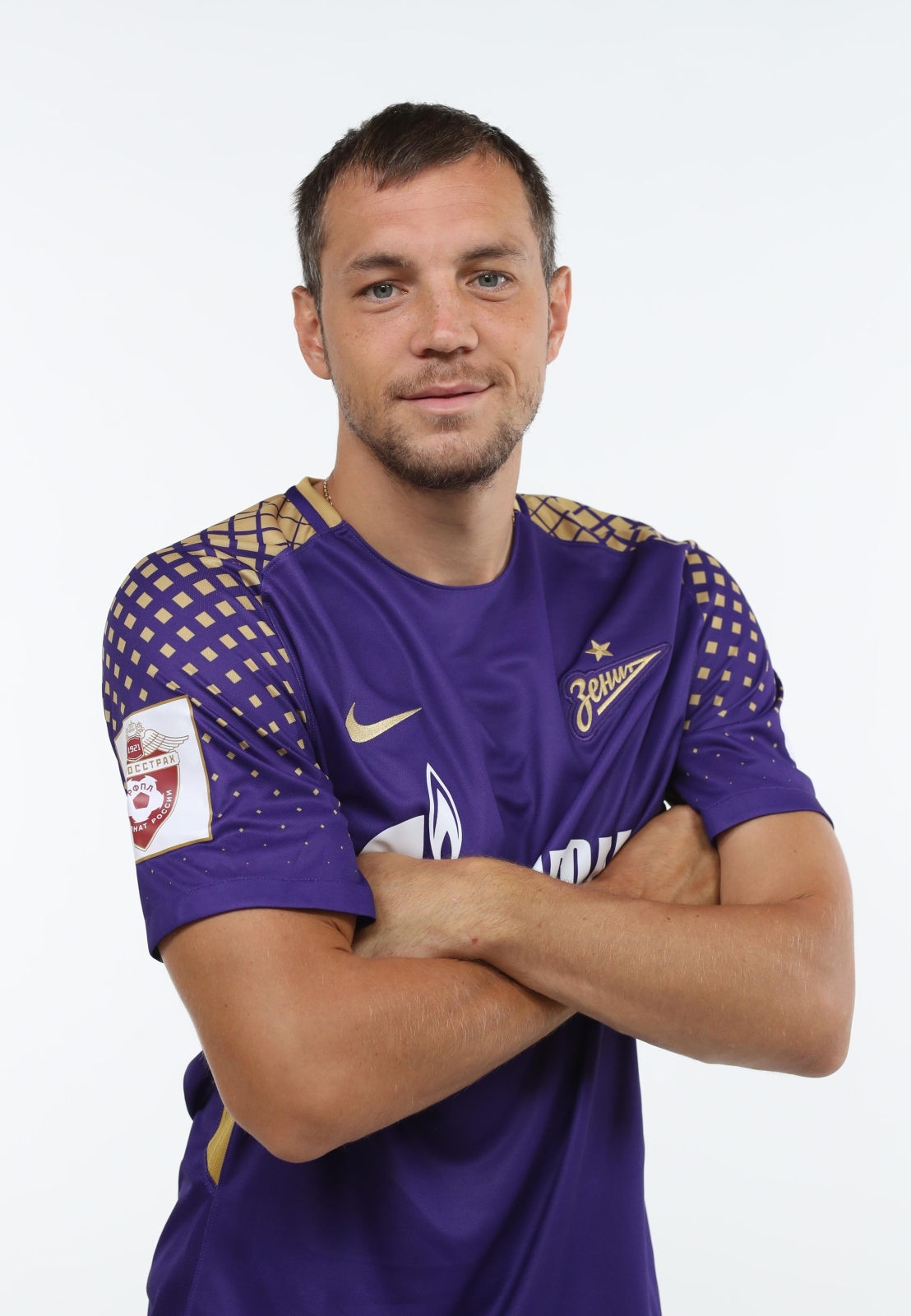 Фотосессия футболистов и тренеров основного состава ФК «Зенит» сезона 2017/2018