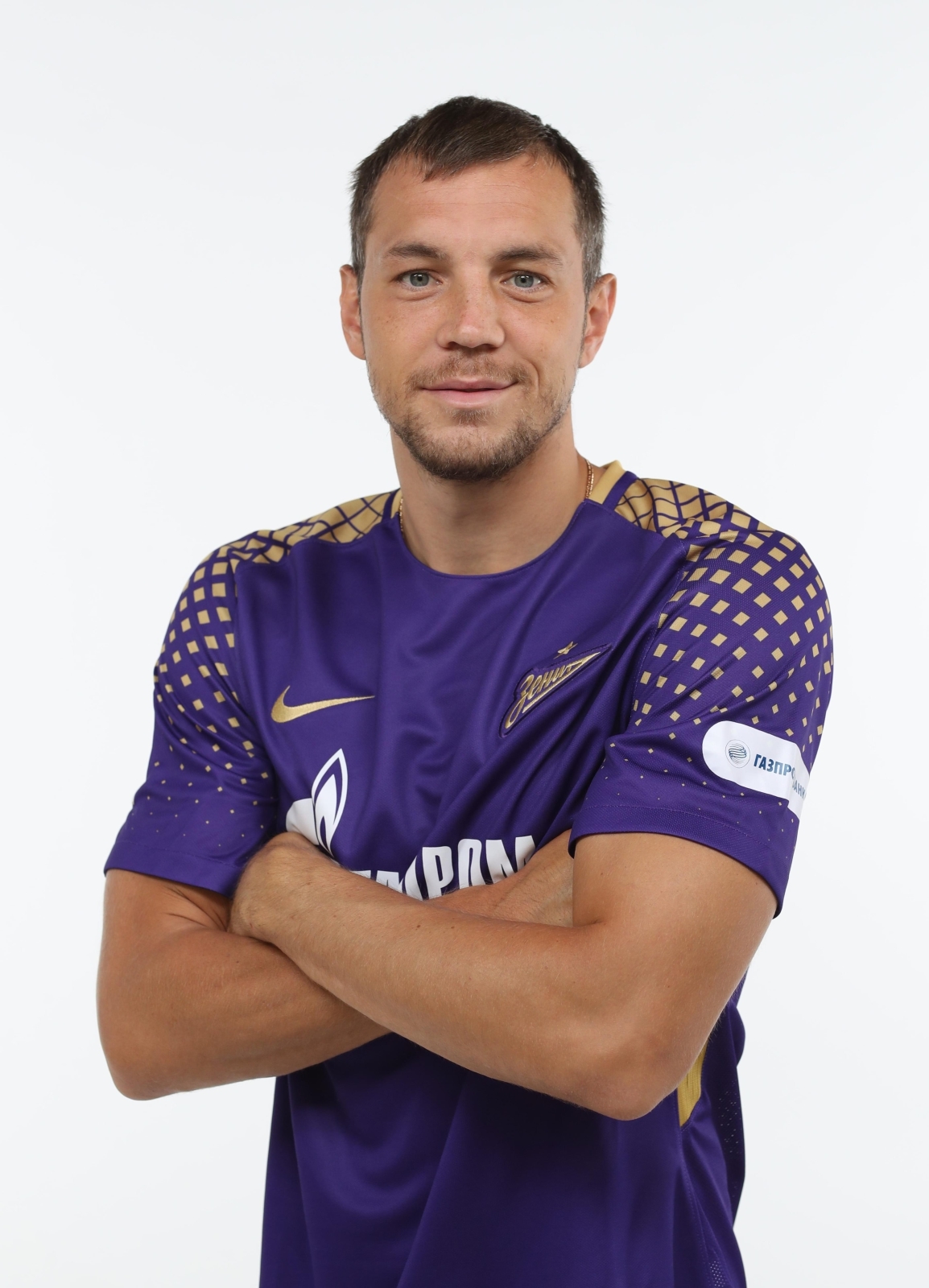 Фотосессия футболистов и тренеров основного состава ФК «Зенит» сезона 2017/2018