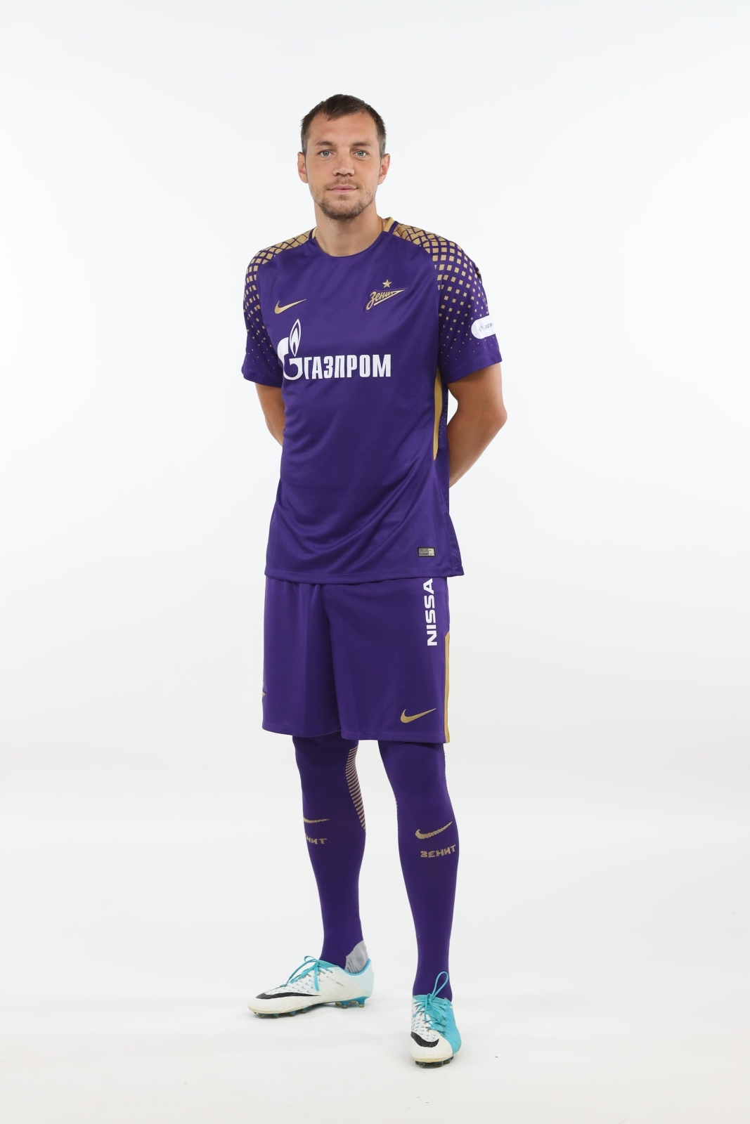 Фотосессия футболистов и тренеров основного состава ФК «Зенит» сезона 2017/2018