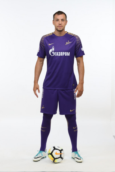 Фотосессия футболистов и тренеров основного состава ФК «Зенит» сезона 2017/2018