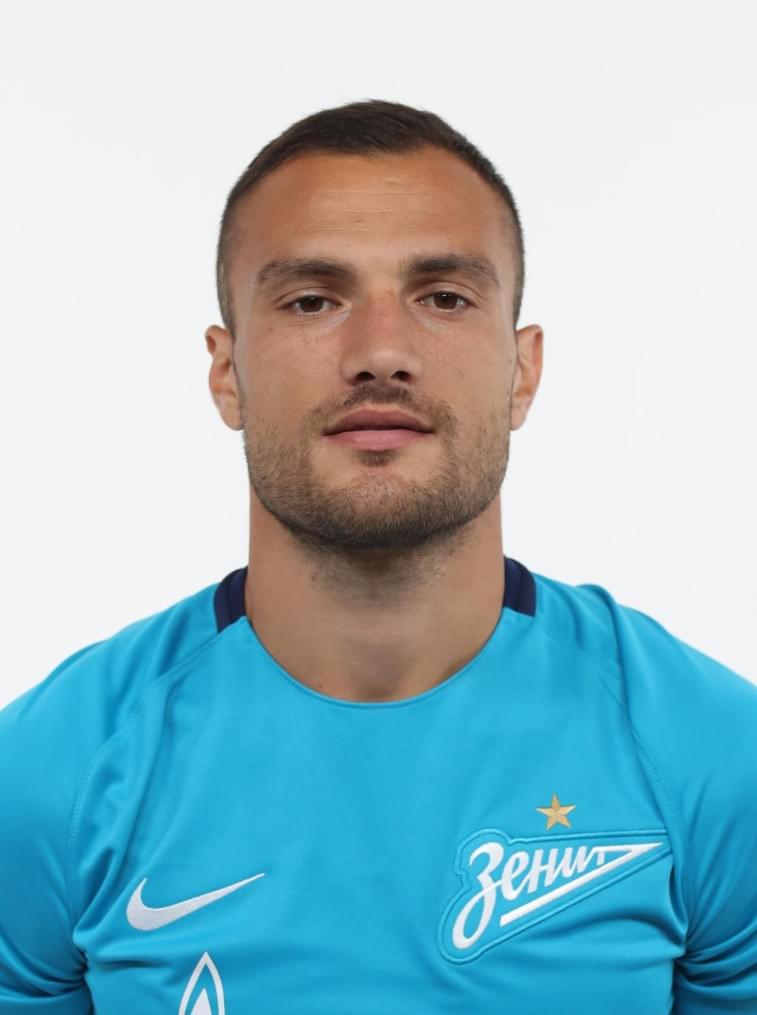 Фотосессия футболистов и тренеров основного состава ФК «Зенит» сезона 2017/2018