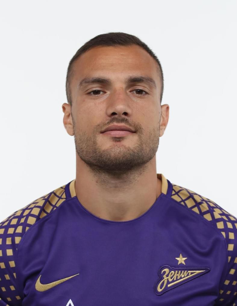 Фотосессия футболистов и тренеров основного состава ФК «Зенит» сезона 2017/2018