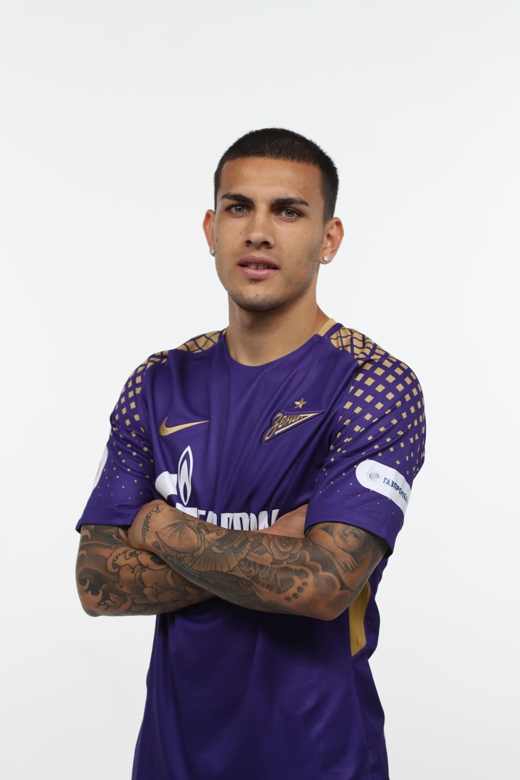 Фотосессия футболистов и тренеров основного состава ФК «Зенит» сезона 2017/2018