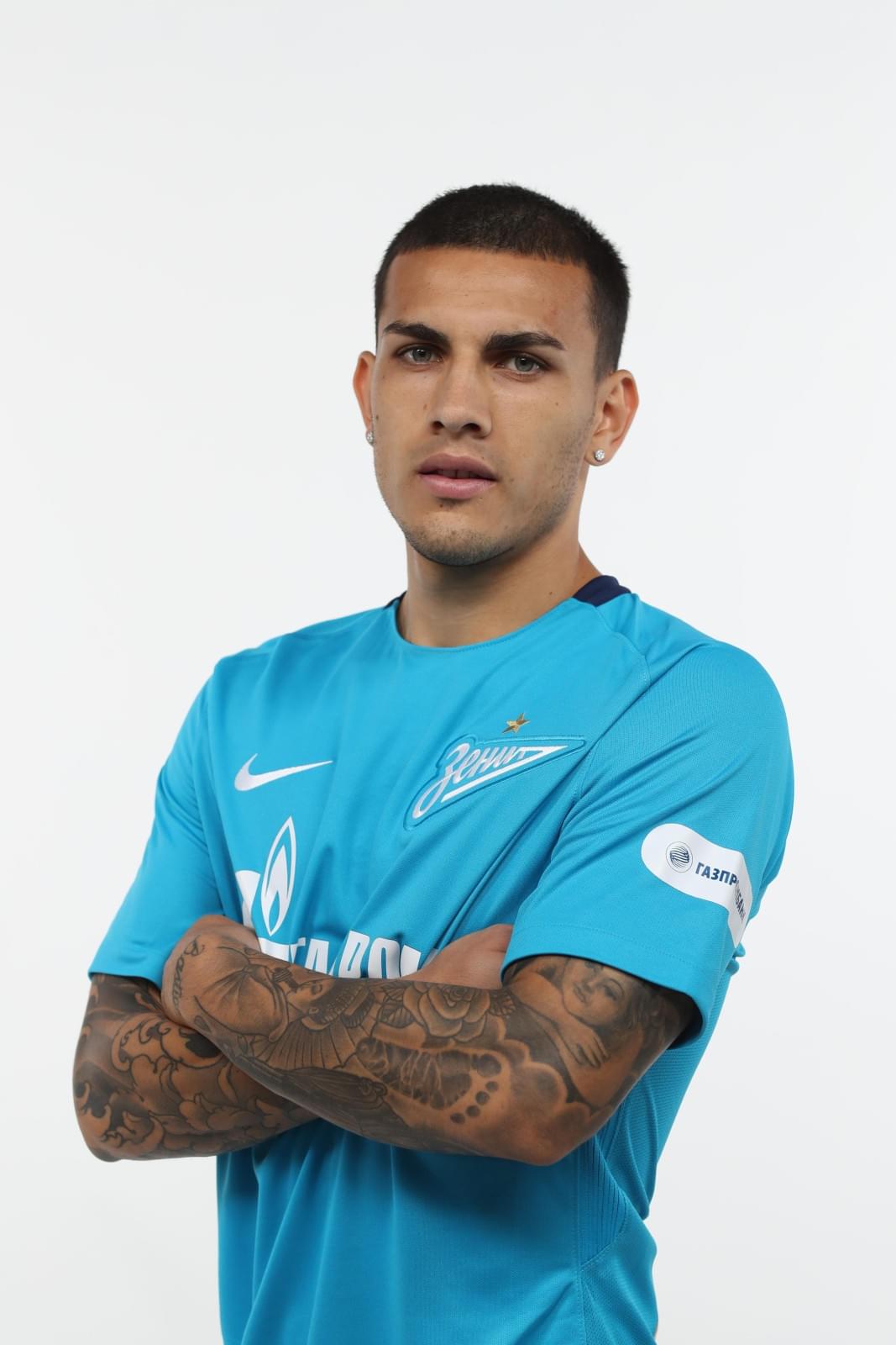 Фотосессия футболистов и тренеров основного состава ФК «Зенит» сезона 2017/2018