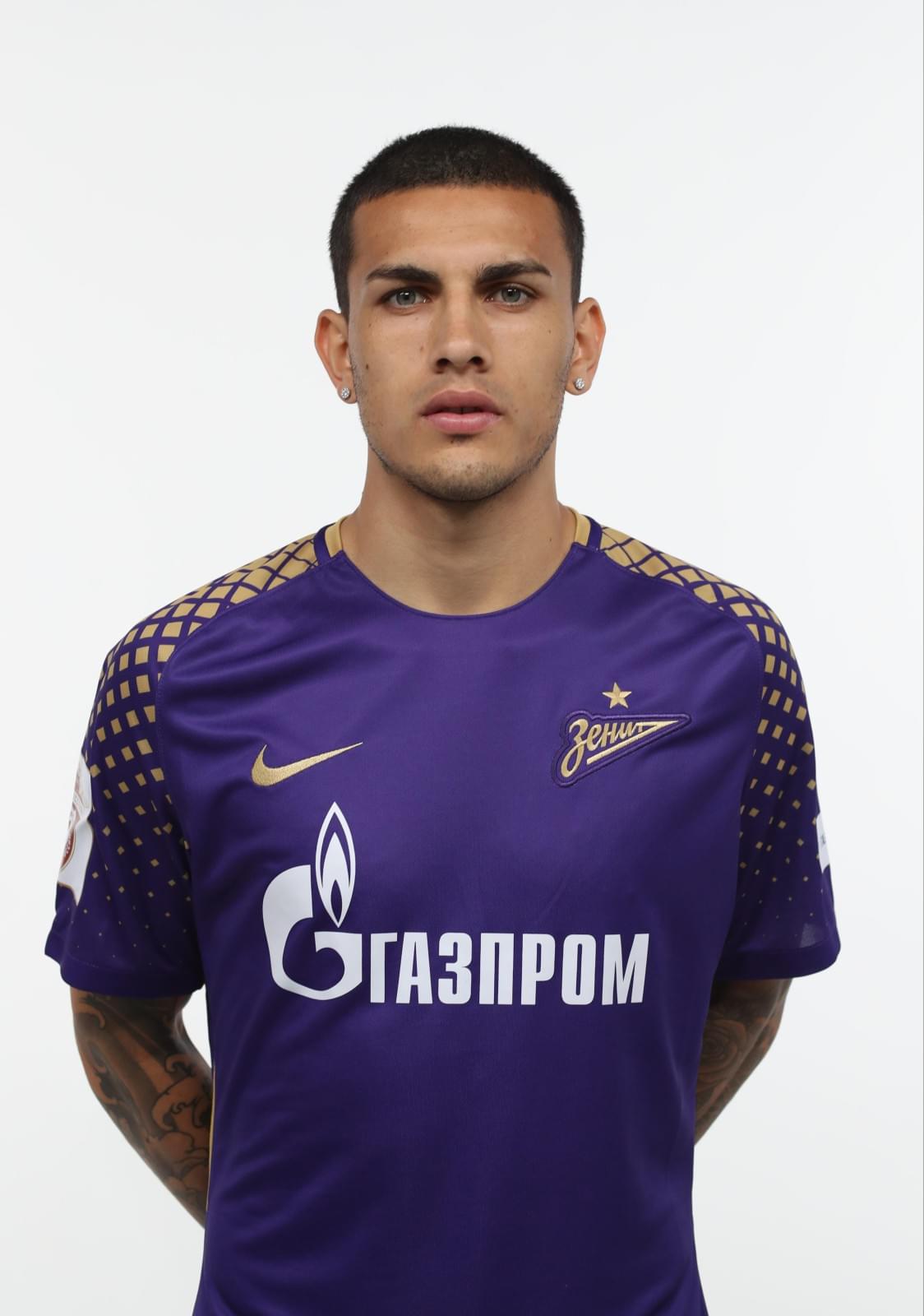 Фотосессия футболистов и тренеров основного состава ФК «Зенит» сезона 2017/2018