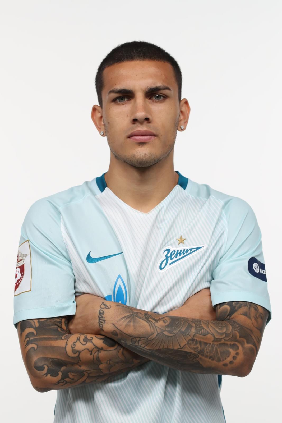 Фотосессия футболистов и тренеров основного состава ФК «Зенит» сезона 2017/2018