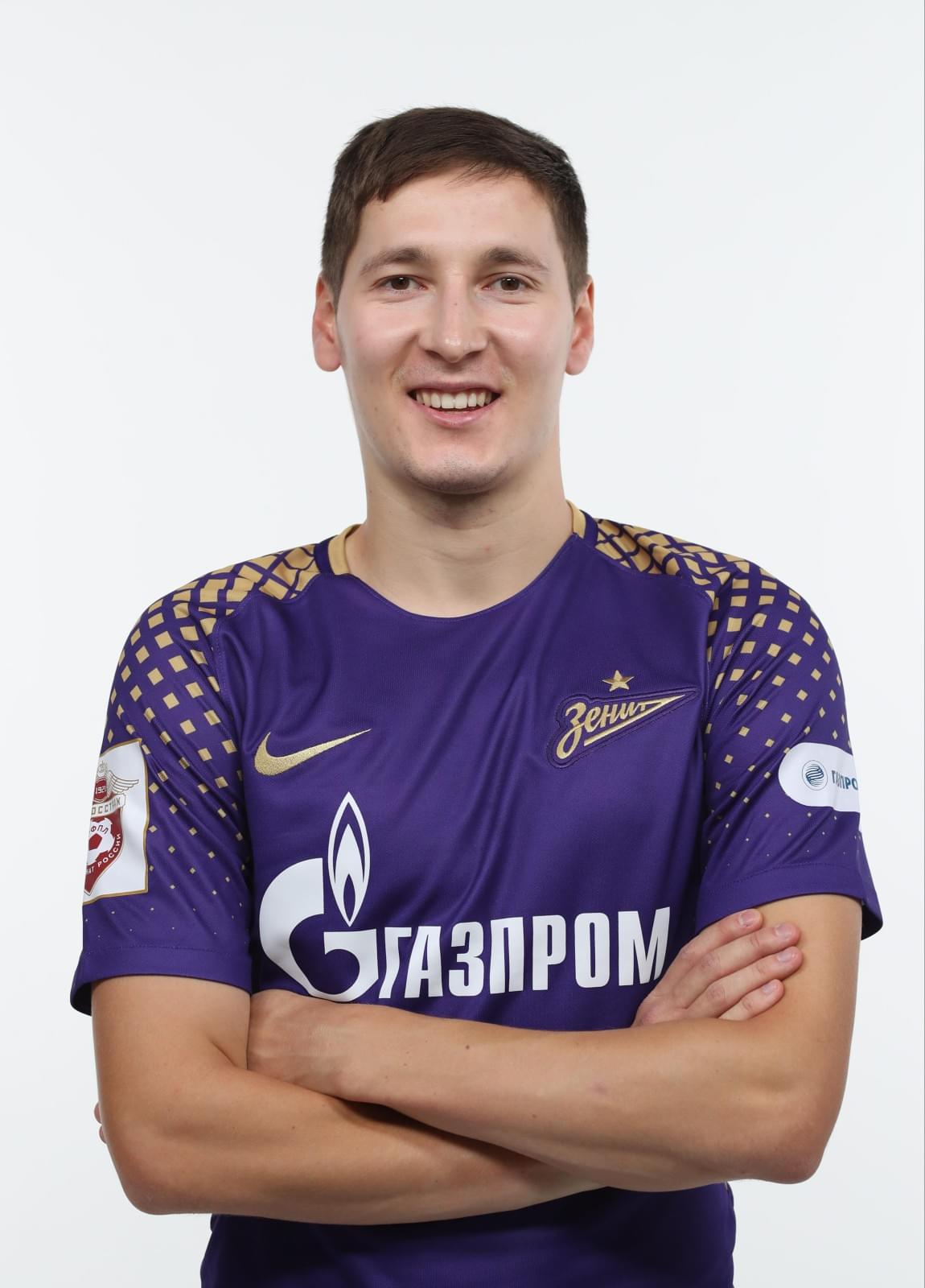 Фотосессия футболистов и тренеров основного состава ФК «Зенит» сезона 2017/2018