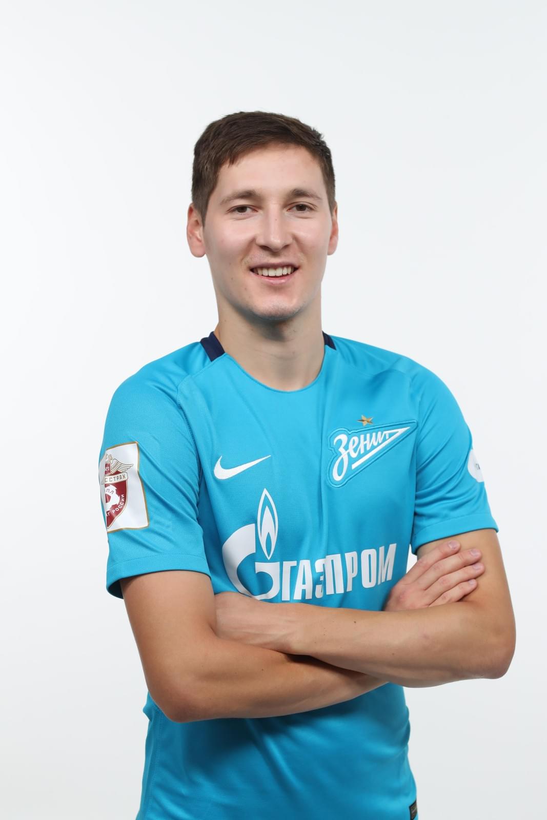 Фотосессия футболистов и тренеров основного состава ФК «Зенит» сезона 2017/2018