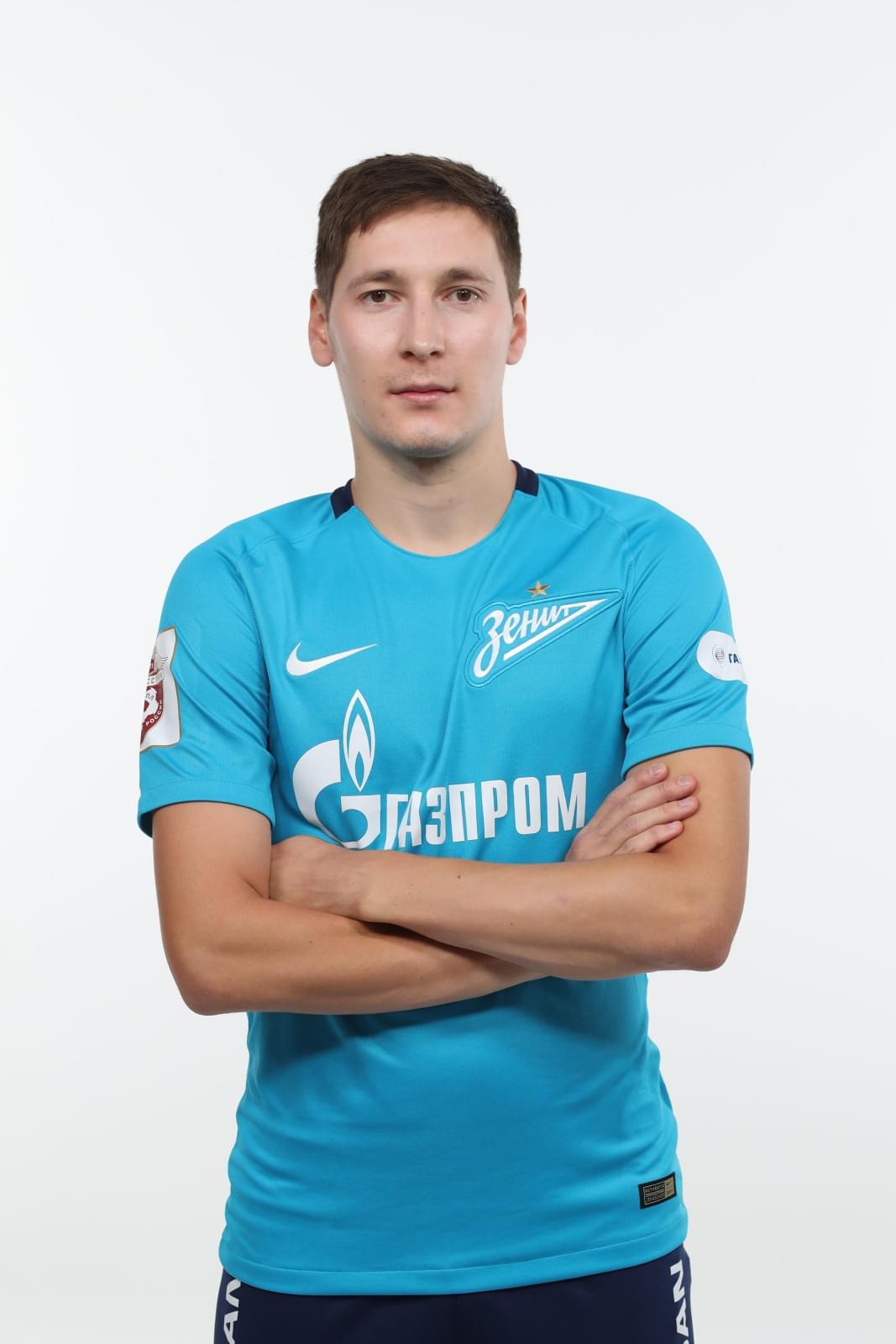 Фотосессия футболистов и тренеров основного состава ФК «Зенит» сезона 2017/2018