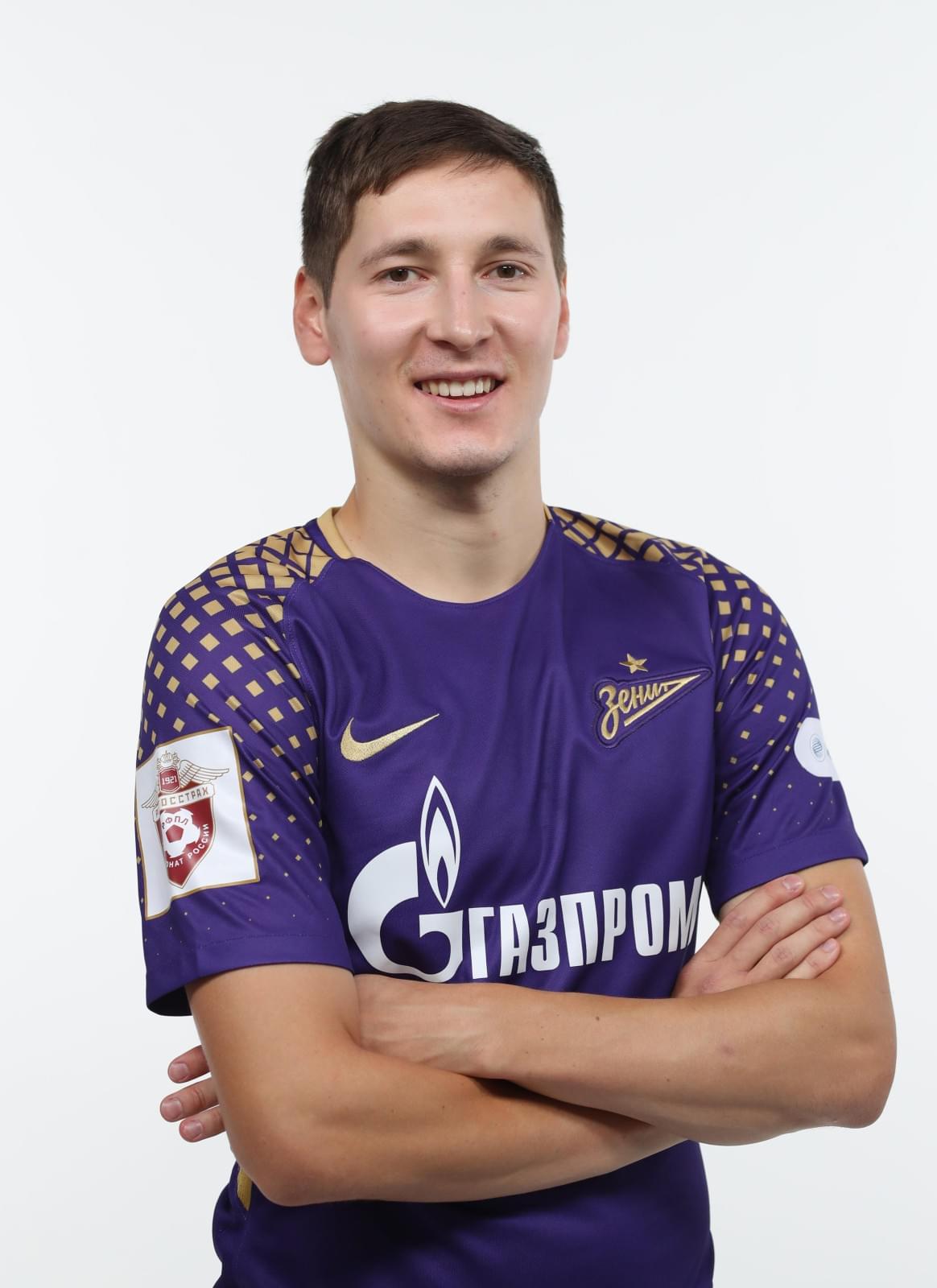 Фотосессия футболистов и тренеров основного состава ФК «Зенит» сезона 2017/2018