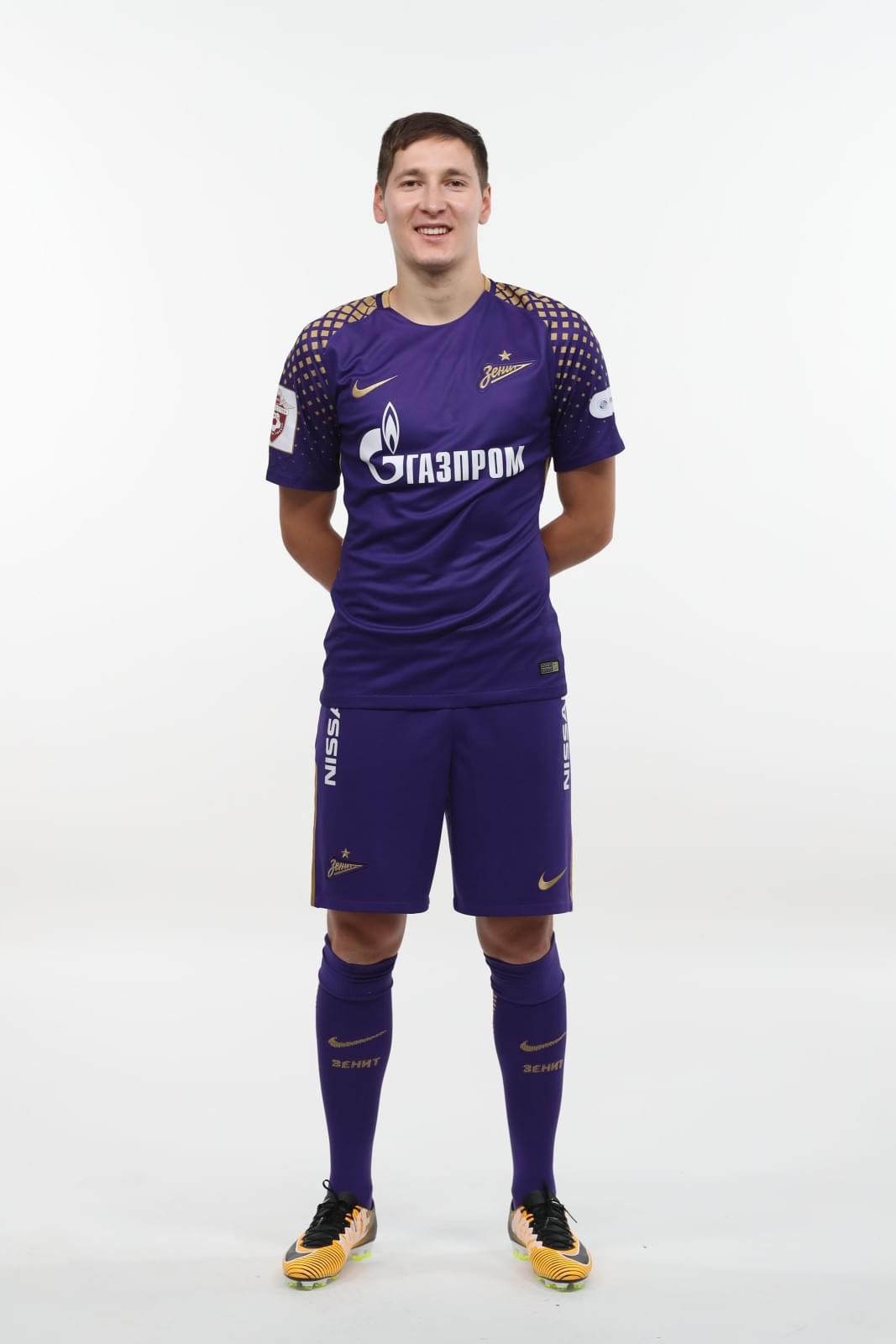 Фотосессия футболистов и тренеров основного состава ФК «Зенит» сезона 2017/2018