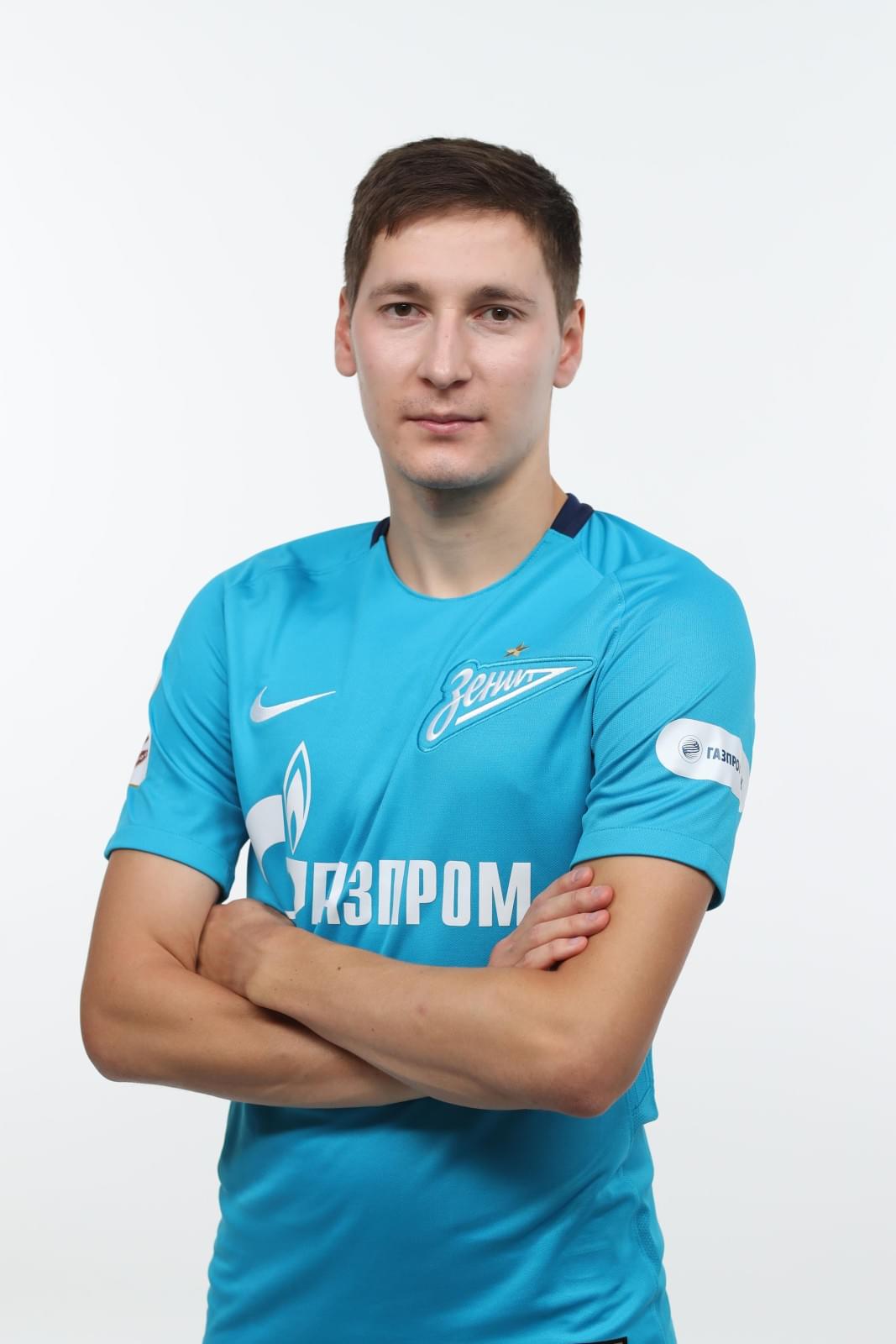 Фотосессия футболистов и тренеров основного состава ФК «Зенит» сезона 2017/2018