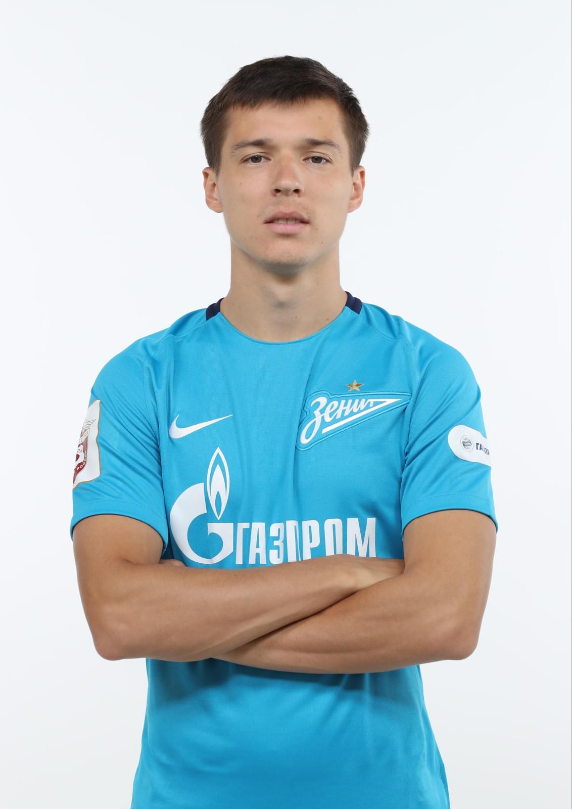 Фотосессия футболистов и тренеров основного состава ФК «Зенит» сезона 2017/2018