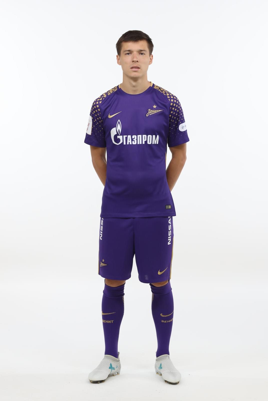 Фотосессия футболистов и тренеров основного состава ФК «Зенит» сезона 2017/2018