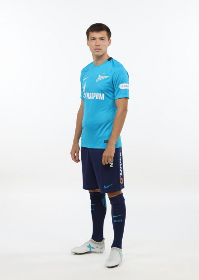 Фотосессия футболистов и тренеров основного состава ФК «Зенит» сезона 2017/2018