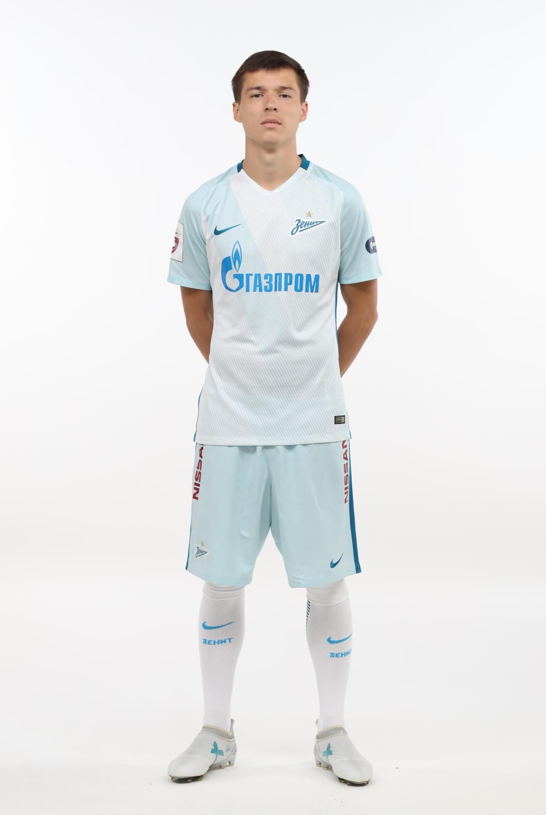 Фотосессия футболистов и тренеров основного состава ФК «Зенит» сезона 2017/2018