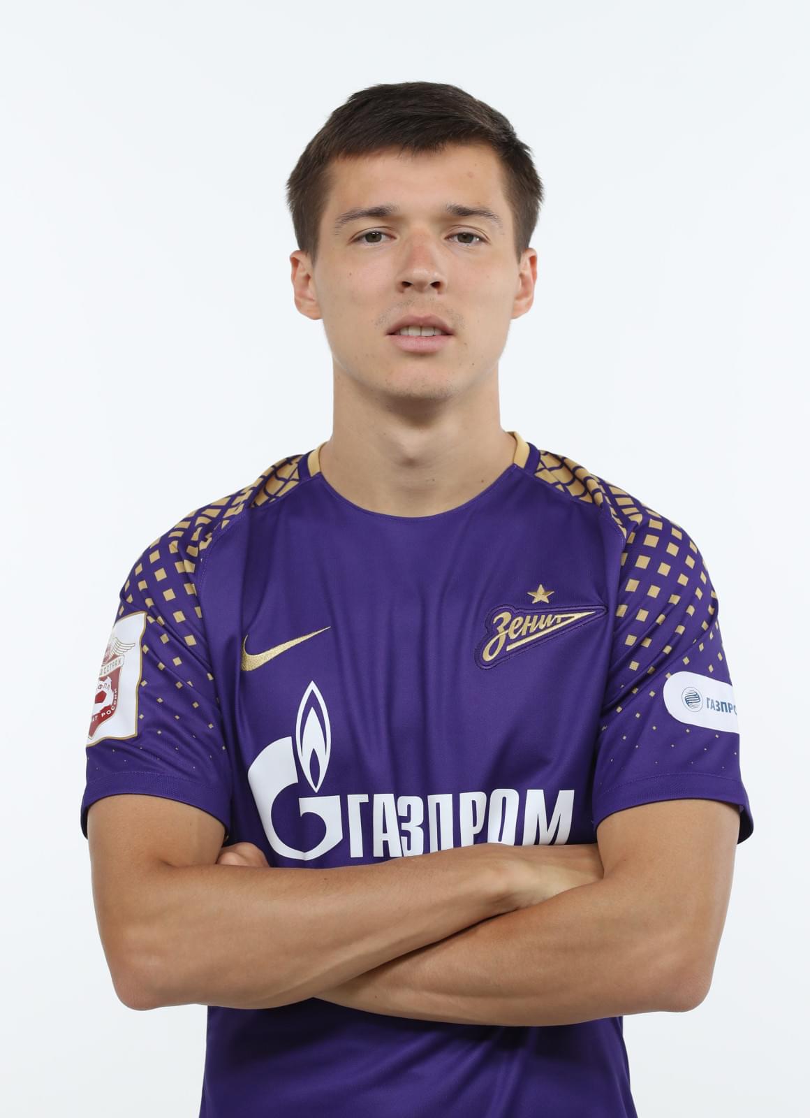 Фотосессия футболистов и тренеров основного состава ФК «Зенит» сезона 2017/2018