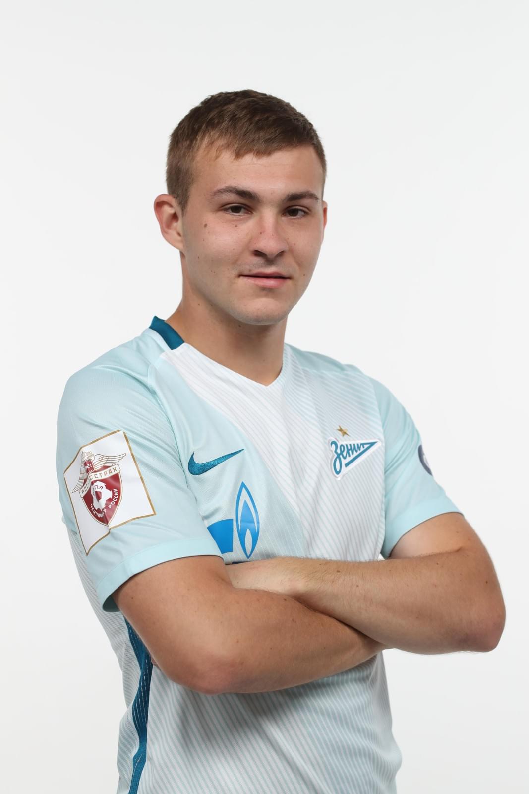 Фотосессия футболистов и тренеров основного состава ФК «Зенит» сезона 2017/2018